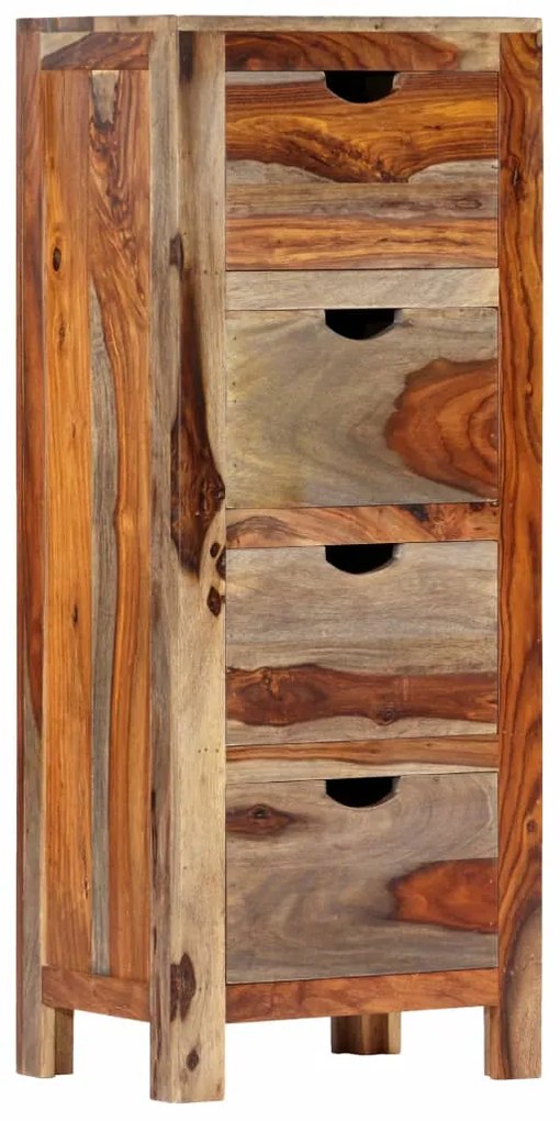 vidaXL Dulap cu sertar, 40 x 30 x 100 cm, lemn masiv de sheesham