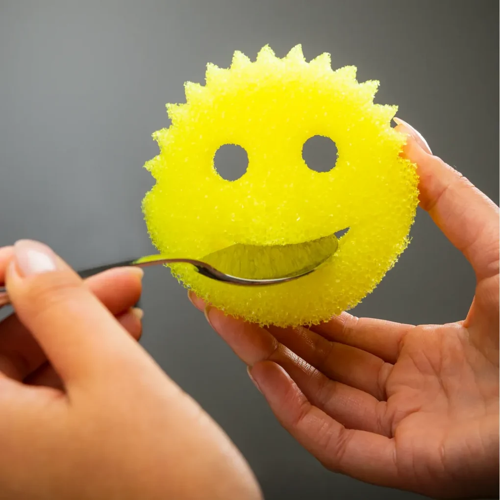 Scrub Daddy Sponge Fresh Lemon, galben