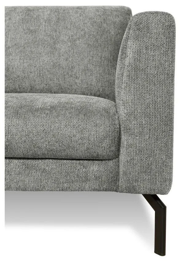 Canapea gri deschis 165 cm Gomero – Scandic