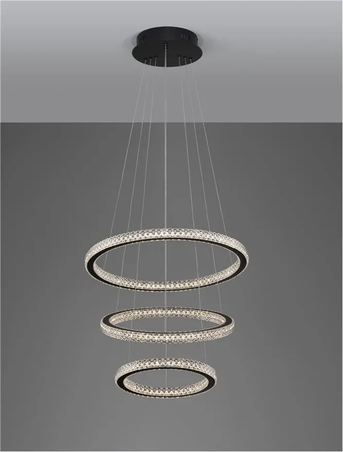 Lustra LED suspendata moderna design elegant GINEVRA 69W