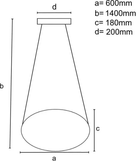 Lustră LED dimabilă pe cablu Brilagi COSMOWAVE LED/70W/230V 3000-6500K maro + telecomandă