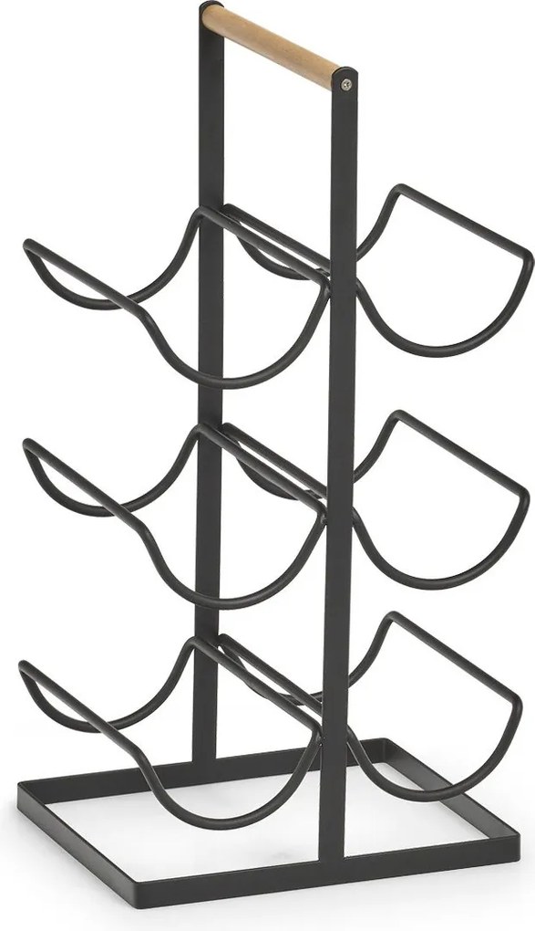 Raft metalic pentru vinuri, 6 brate, 46 cm, ZELLER
