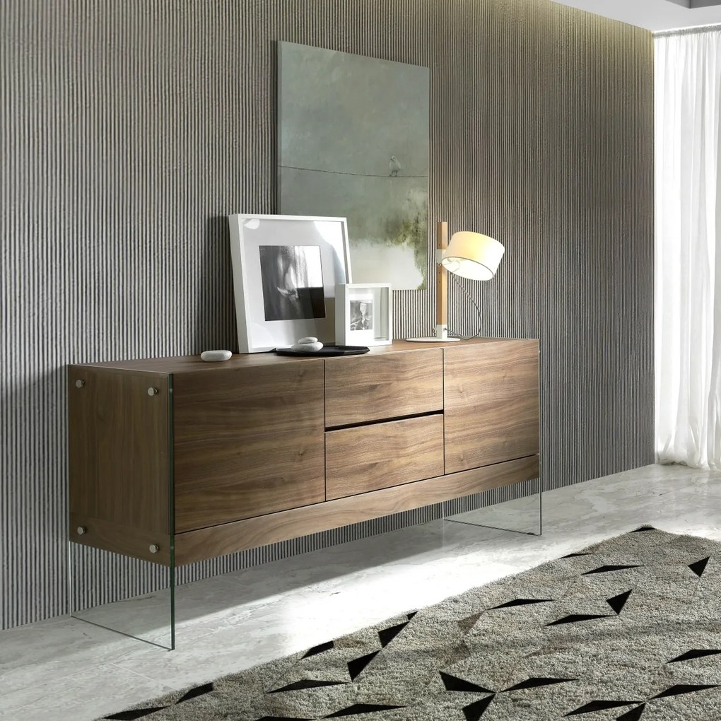 Comoda eleganta design LUX Helen AC-CP1410-E-NOGAL