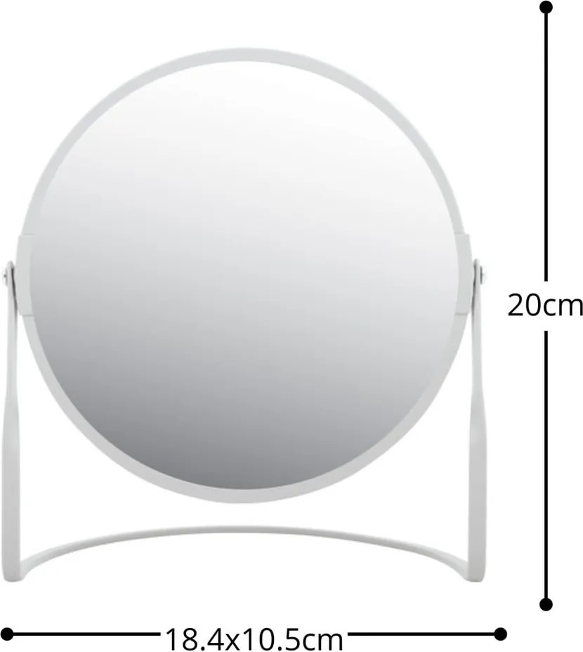 Oglindă cosmetică (mărire 5x) de mărire ø 18 cm Akira – Spirella