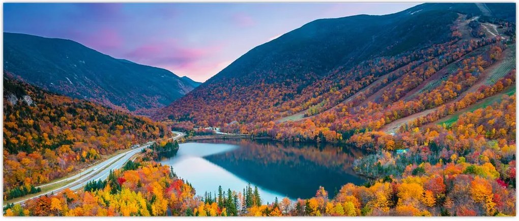 Tablou - White Mountain, New Hampshire, USA (120x50 cm)