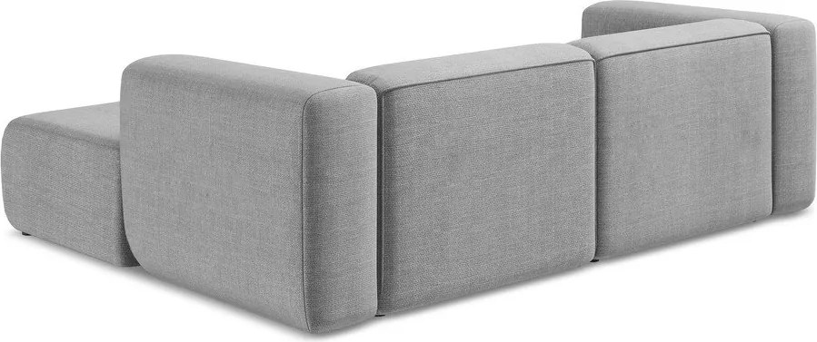Colțar gri deschis (cu colț pe partea dreaptă/cu șezlong) Ekahi – Makamii
