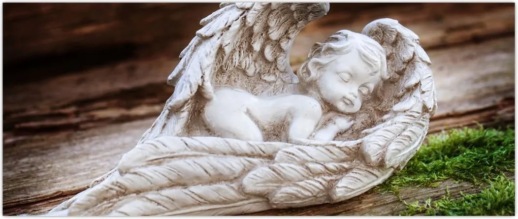 Tablou - Îngeraș dormind (120x50 cm)