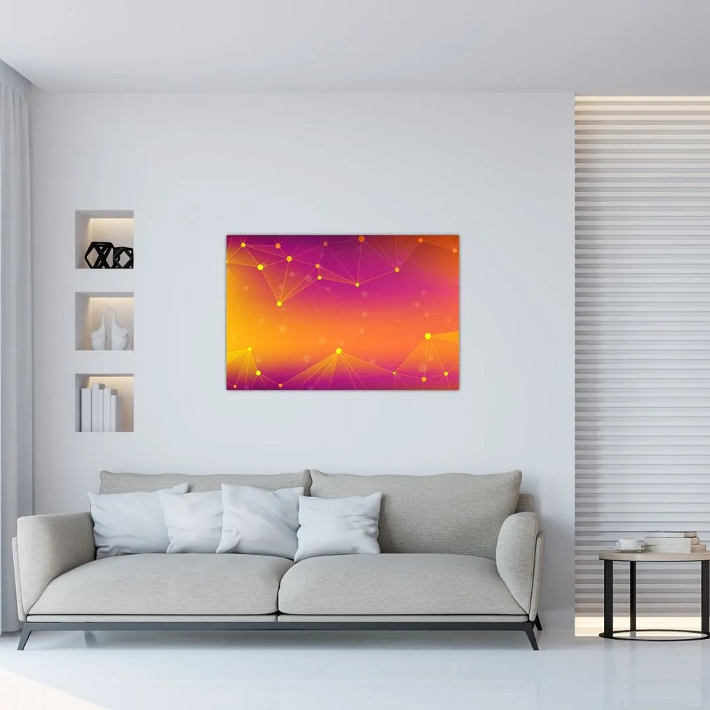 Tabloul modern colorat (90x60 cm)