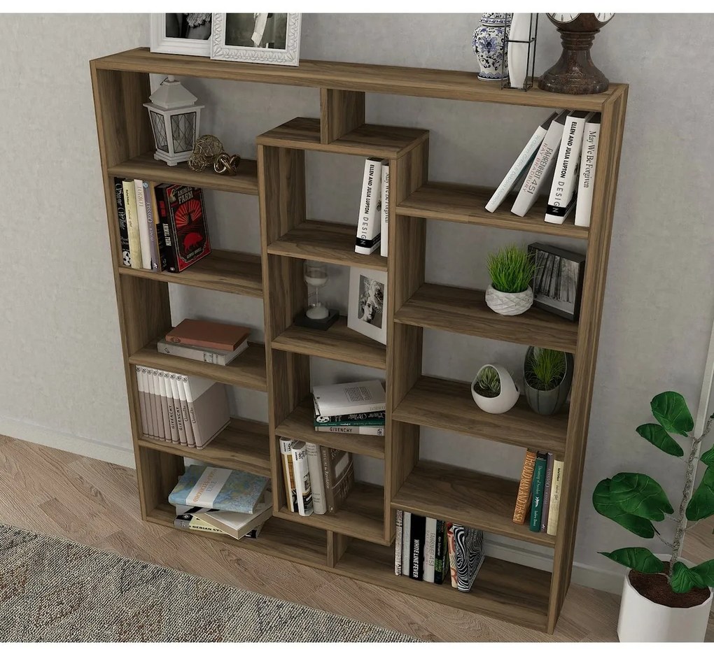 Biblioteca Ample Walnut