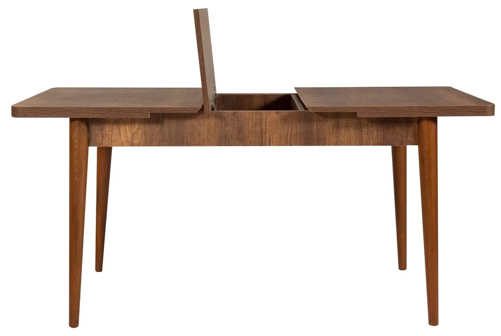 Set mobilier sufragerie Vlasta 1 (nuc + bej) (pentru 4 persoane). 1073067