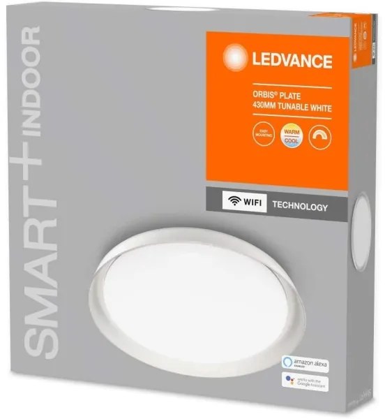 Ledvance - Lumină de plafon cu LED-uri de tip SMART + PLATE LED/24W/230V Wi-Fi