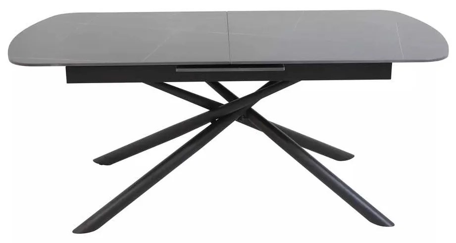 Masă de bucătărie Valmir 160 x 90 cm, negru
