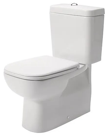 Duravit D-CODE vas WC compact din ceramică, alb lucios - 21180900002