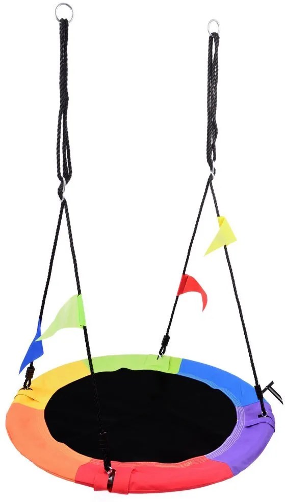 Leagăn - cuib de barză Multicolor 100cm