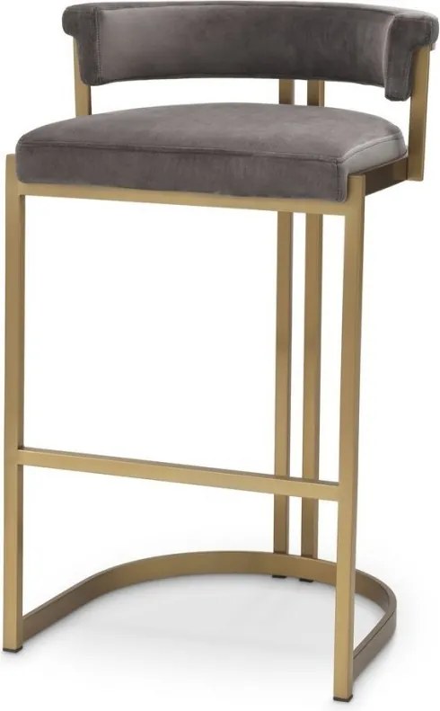 Scaun bar design LUX, Counter Stool Dante, gri 115839 HZ