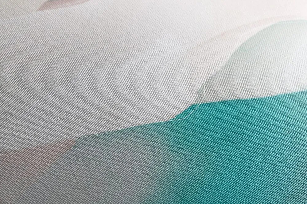 Tablou abstracție modernă albastră