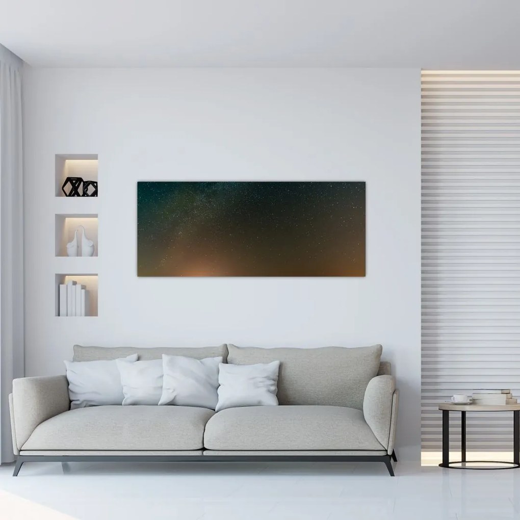 Tablou cu Calea lactee (120x50 cm)