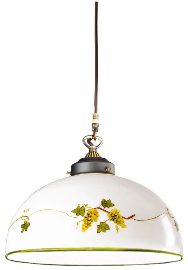Lustră pe cablu Kolarz 731.32.141 NONNA 1xE27/75W/230V d. 36 cm struguri
