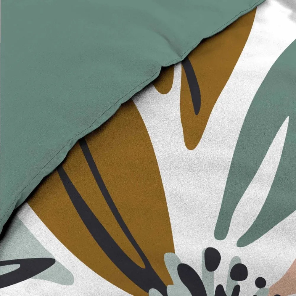 Lenjerie de pat albă din bumbac pentru pat dublu, extinsă 240x220 cm Octavia – douceur d'intérieur