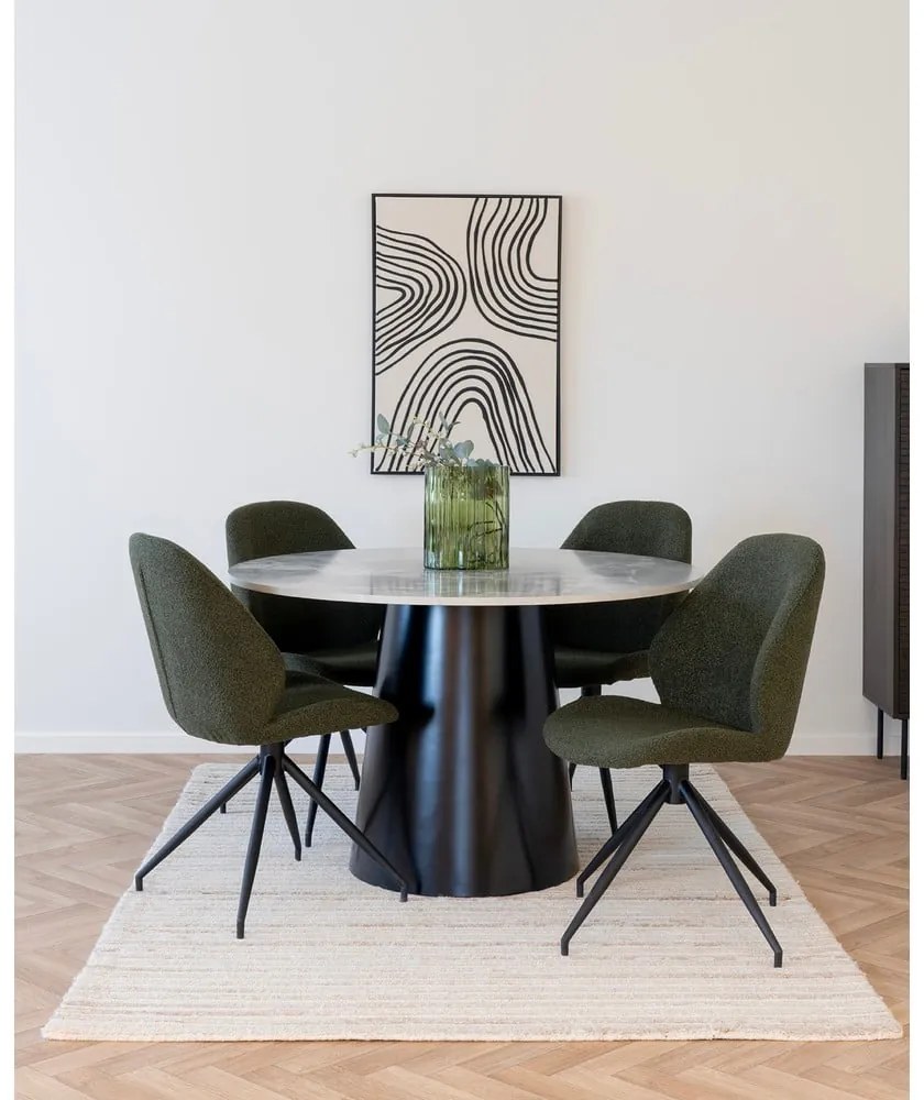 Scaune de dining kaki 2 buc. Monte Carlo – House Nordic