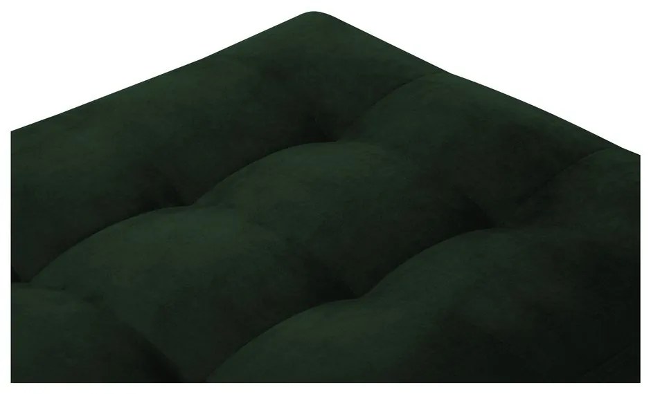 Taburet din catifea Milo Casa Santo, verde