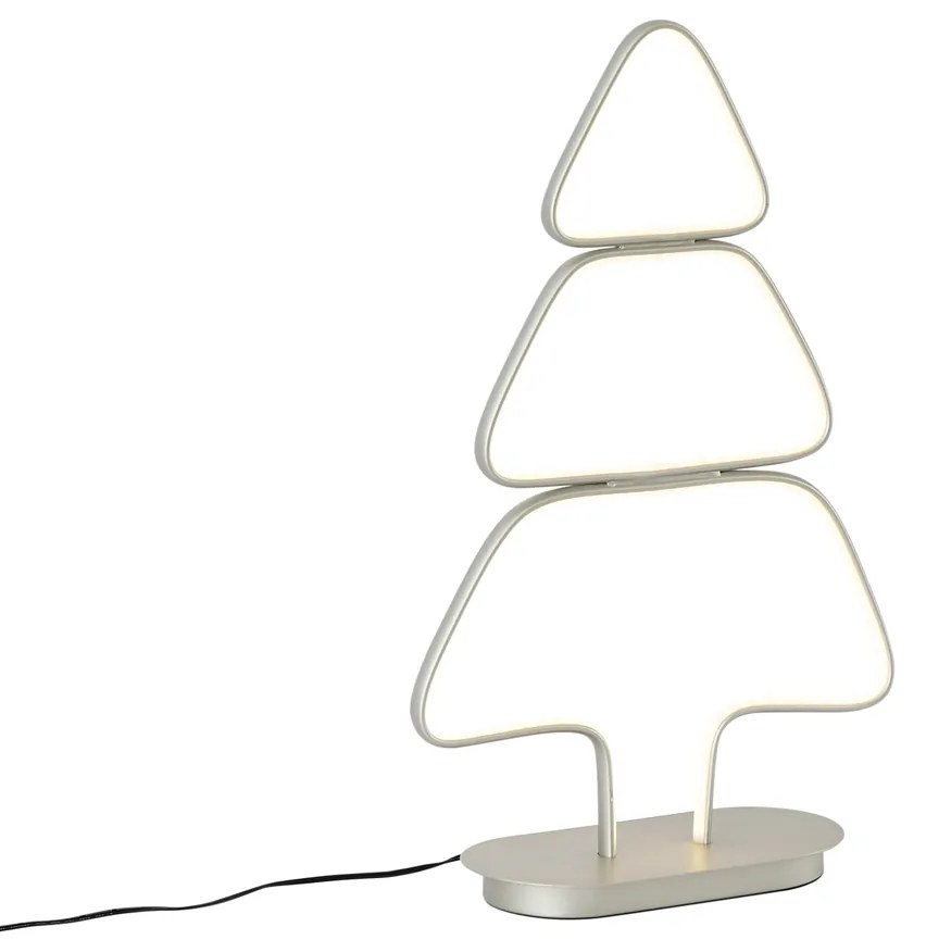 Lampă de masă de design din oțel, brad de Crăciun, inclusiv LED IP44 - Arbre