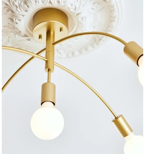 Lustră aplicată CYGNUS 5xE27/40W/230V aurie Markslöjd 108285