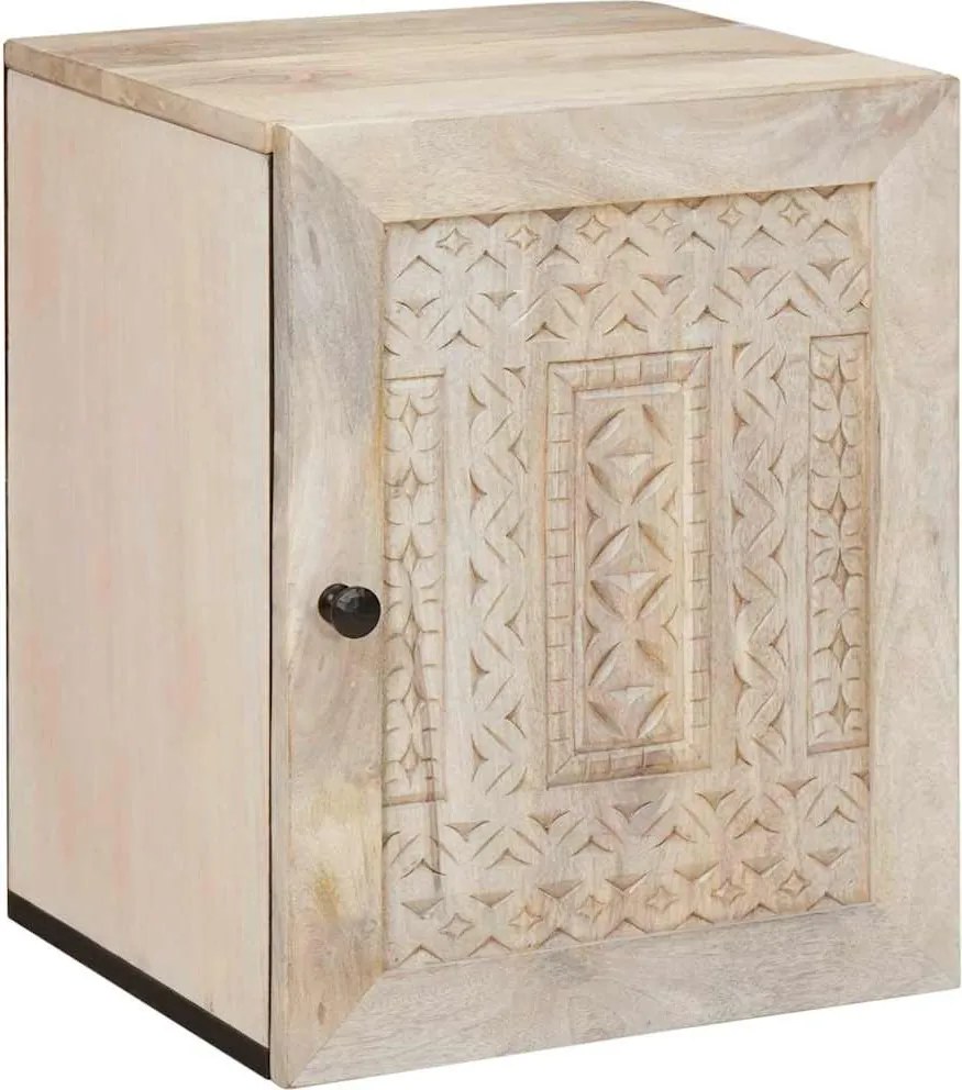 vidaXL Dulap de Baie cu depozitare Alb 38 x 33 x 48 cm Lemn compozit