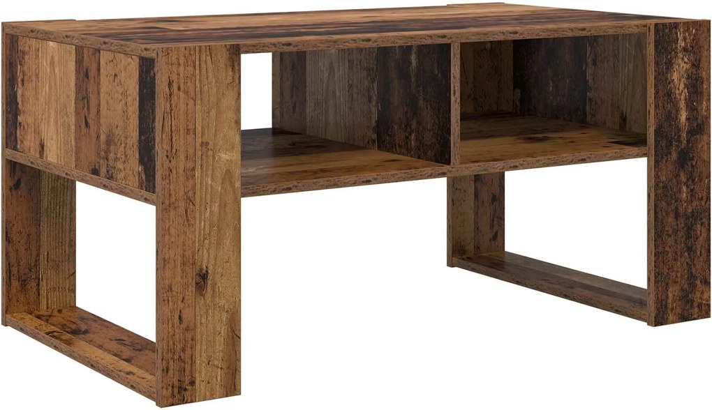 vidaXL Masă de cafea Lemn vechi 92 x 53 x 45 cm Lemn compozit