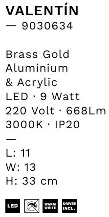 Aplica de perete LED design deosebit Valentin