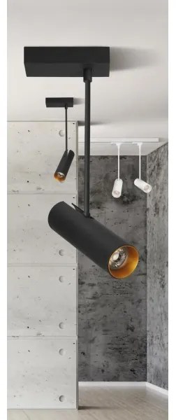 Azzardo AZ3518 - Lustră pe tijă LENS 1xGU10/35W/230V