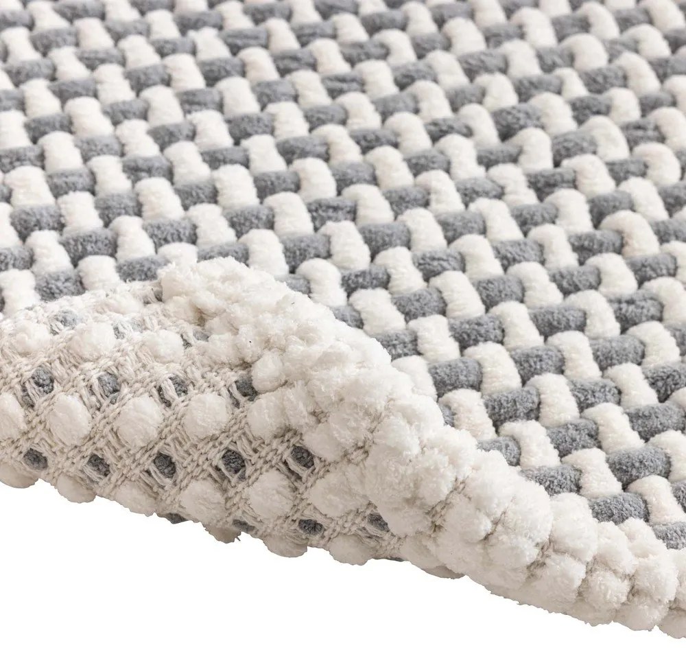 Covoraș de baie grej 50x80 cm Rafael – douceur d'intérieur