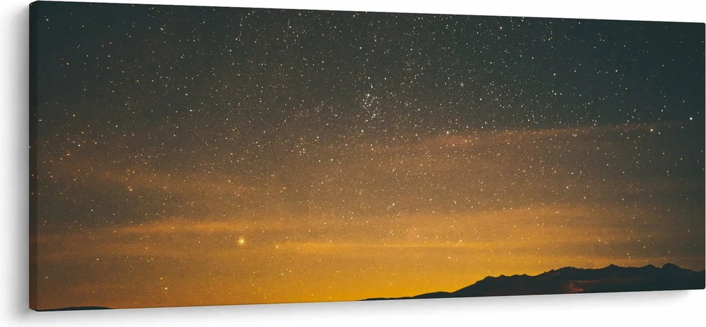 Tablou cu cerul înstelat (120x50 cm)