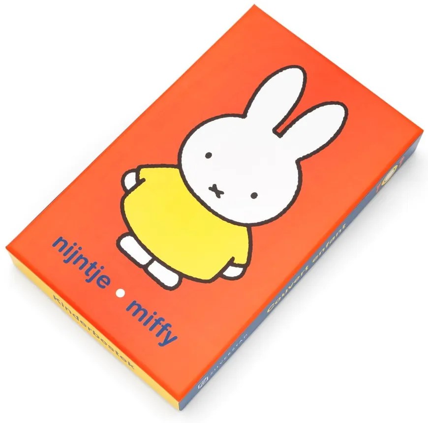 Tacâmuri argintii din oțel inoxidabil pentru copii Miffy – Zilverstad