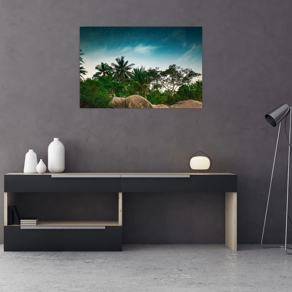 Tablou - palmierii (90x60 cm)