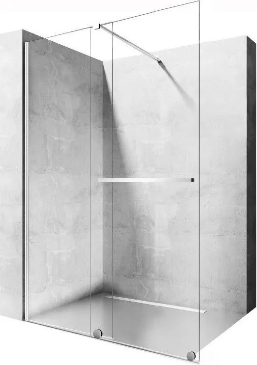 Paravan dus walk-in Cortis - 100x195 cm