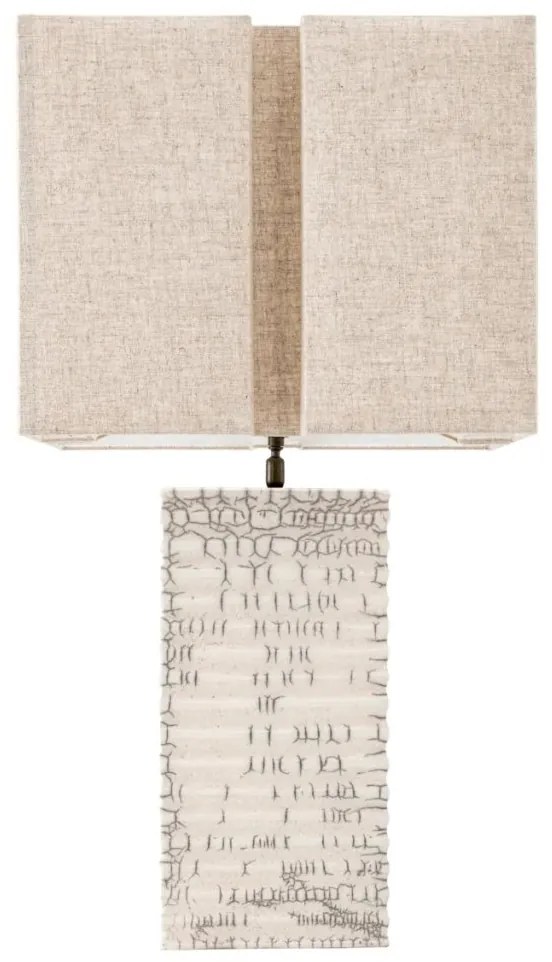 Lampa de masa LUX realizata manual din ceramica Division
