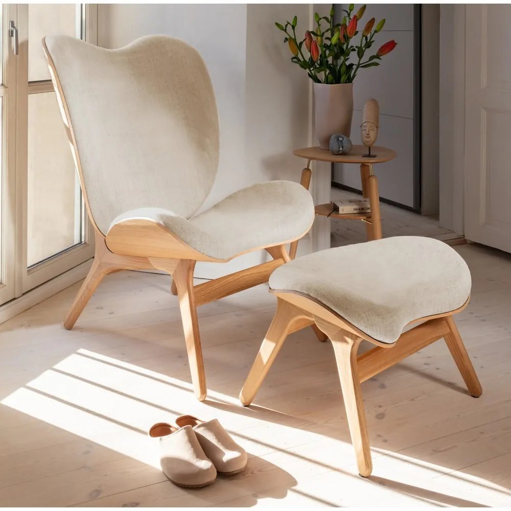 Fotoliu gri deschis A Conversation Piece – UMAGE