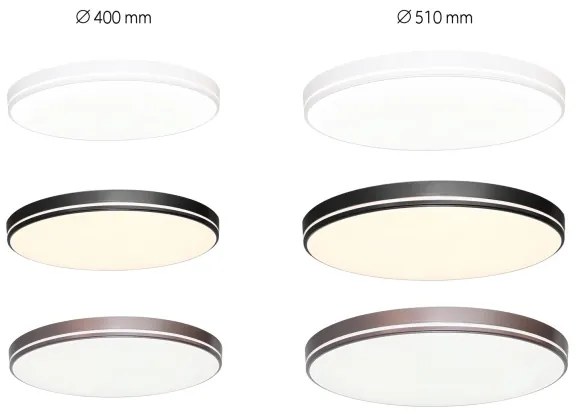 Plafonieră LED dimabilă NEO LITE AREAS 24W/230V Tuya Wi-Fi Immax NEO 07150-C40 + telecomandă