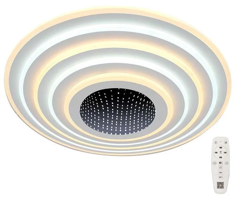 Plafonieră LED dimabilă LED/125W/230V 3000-6500K + telecomandă