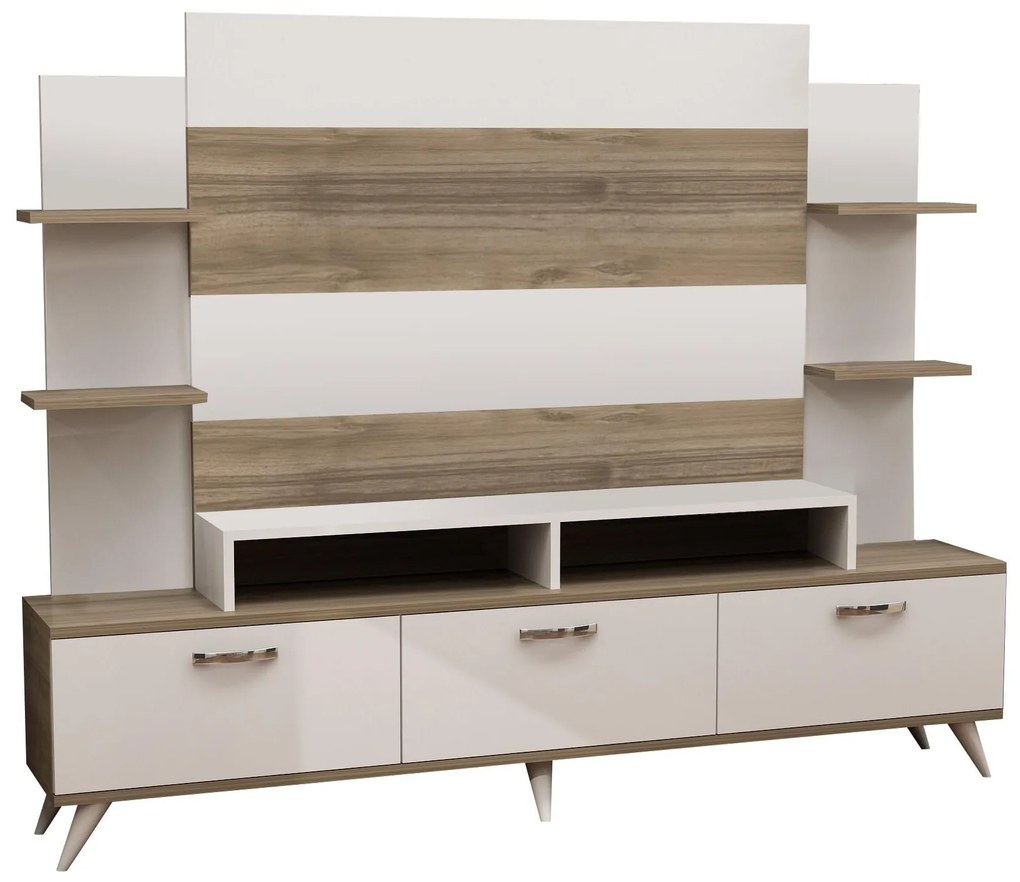 Mobilier living Ding (alb + nuc). 1102076