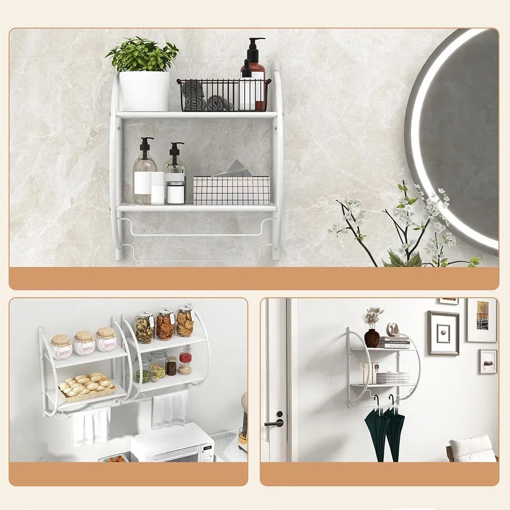 Suport de prosoape montabil pe perete