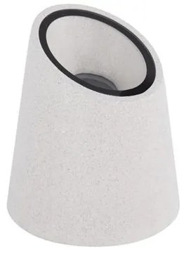 Mini stalp decorativ iluminat exterior IP65 FOX alb
