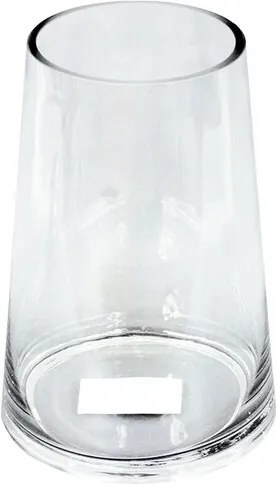Vază din sticlă clară Vologne, 23 cm