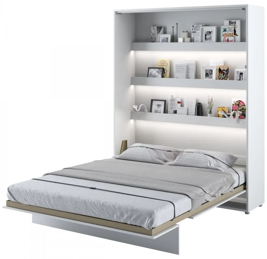 Pat rabatabil de perete Bed-Concept vertical BC-12 160x200