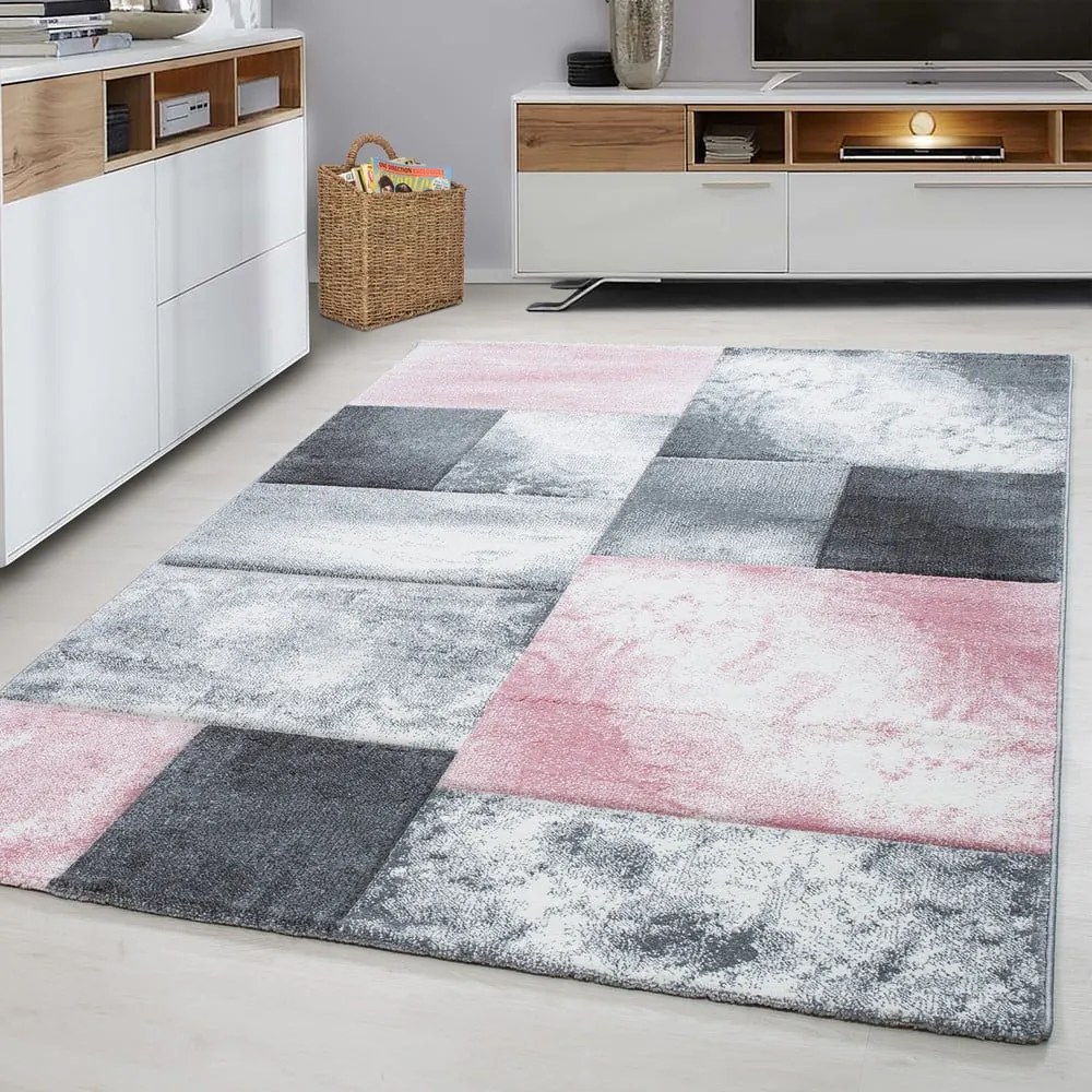 Covor roz/gri 80x150 cm Hawaii – Ayyildiz Carpets