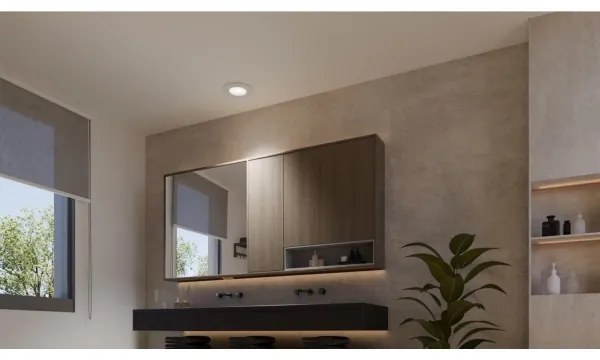 SET 3x corp de iluminat LED RGBW dimabil pentru baie Philips Hue SLIM LED/8,3W/230V