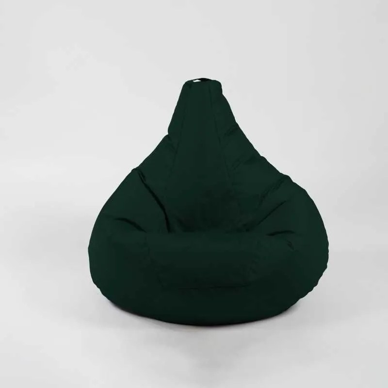 Fotoliu puf copii, Nirvana Light Pufrelax, Material Impermeabil - Verde Tuborg