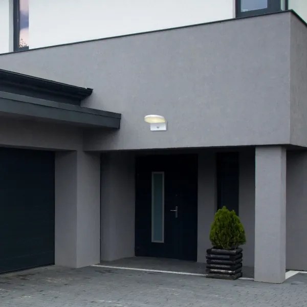 Aplică LED de exterior cu senzor Rabalux 77120 BATIDA LED/9W/230V IP54 alb