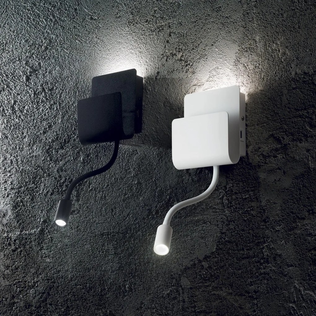 Aplica cu reader LED si port USB PROBE AP2 NERO 237930 IDL